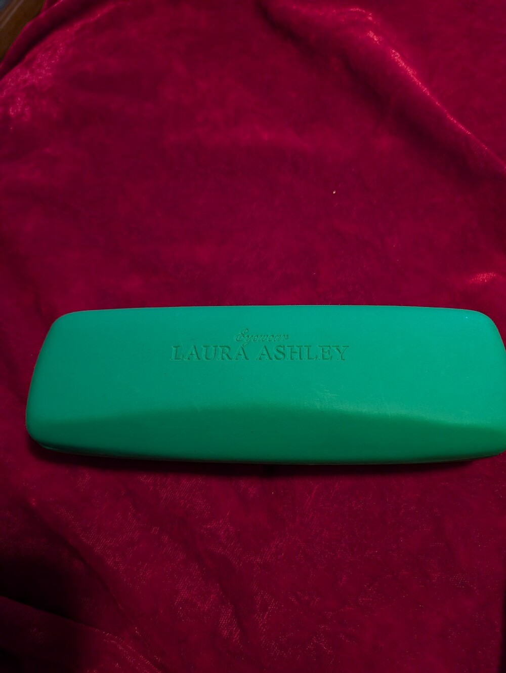 Laura Ashley Teal Eyewear Case